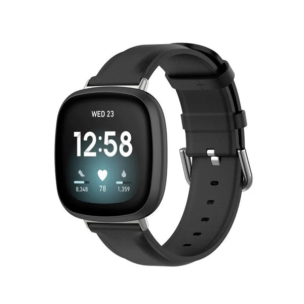 Fitbit Sense 2 Band | Fitbit Versa 4 Band | Premium Leather Fitbit Band (7 Colours Available)