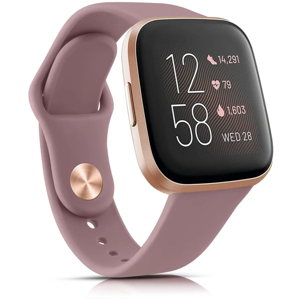 Fitbit Sense 2 Band | Fitbit Versa 4 Band | Silicone Replacement Fitbit Band (17 Colors Available)