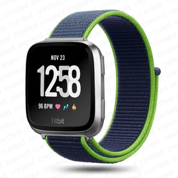 Fitbit Sense 2 Band | Fitbit Versa 4 Band | Nylon Loop Fitbit Band (20 Colors Available)